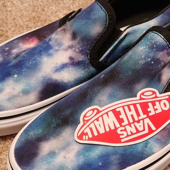 New unisex Galaxy Design Vans sneakers  us mens 4.5 Womens 6.0 - Picture 7 of 7